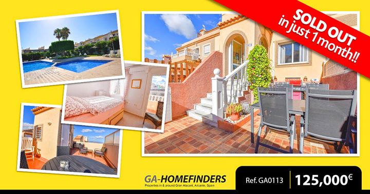 🏠 Another one…! ✊ This #house was put up for #sale with us on 8th #November and on the 12th of #December, we had already sold it! 🎯
Could you ask for more from GA-Homefinders?
If you are thinking about #selling your home, you know ... 📲 to call us! ☎📞 #Winter does not stop us…!
💻 https://www.ga-homefinders.co.uk/
☎+34 966699440 
📧 info@ga-homefinders.co.uk