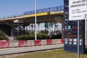 Overpass at entrance to Gran Alacant